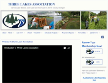 Tablet Screenshot of 3lakes.com